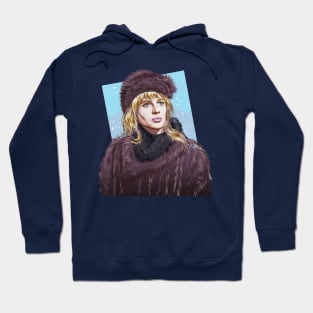 Julie Christie - An illustration by Paul Cemmick Hoodie